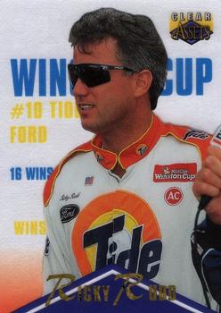 1996 Classic Clear Assets #60 Ricky Rudd Front