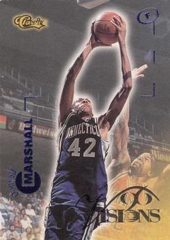 1996 Classic Visions #31 Donyell Marshall Front