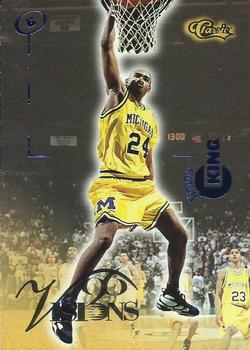 1996 Classic Visions #30 Jimmy King Front