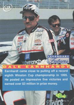 1996 Classic Visions #124 Dale Earnhardt Back