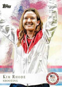 2012 Topps U.S. Olympic Team & Hopefuls #37 Kim Rhode Front
