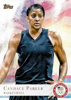 2012 Topps U.S. Olympic Team & Hopefuls #46 Candace Parker Front