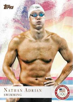 2012 Topps U.S. Olympic Team & Hopefuls #87 Nathan Adrian Front