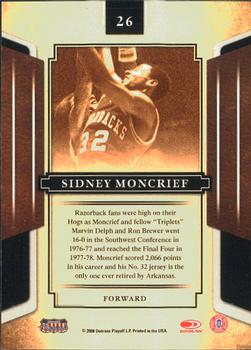 2008 Donruss Sports Legends #26 Sidney Moncrief Back