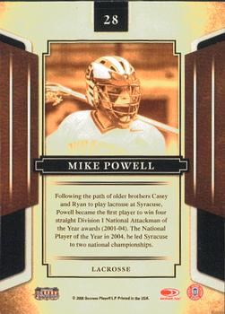2008 Donruss Sports Legends #28 Mike Powell Back
