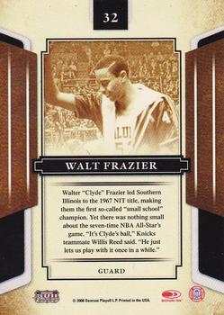 2008 Donruss Sports Legends #32 Walt Frazier Back
