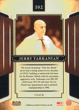 2008 Donruss Sports Legends #102 Jerry Tarkanian Back