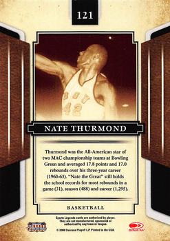 2008 Donruss Sports Legends #121 Nate Thurmond Back