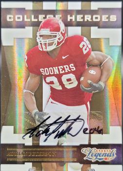 2008 Donruss Sports Legends - College Heroes Signatures #CH-3 Adrian Peterson Front