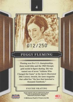 2008 Donruss Sports Legends - Mirror Red #4 Peggy Fleming Back