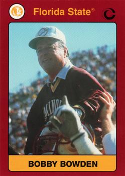 1990-91 Collegiate Collection Florida State Seminoles #90 Bobby Bowden Front