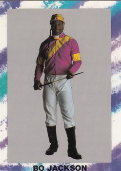 1990 Bo Knows (Purple Teal & White Border) (unlicensed) #NNO Bo Jackson Front