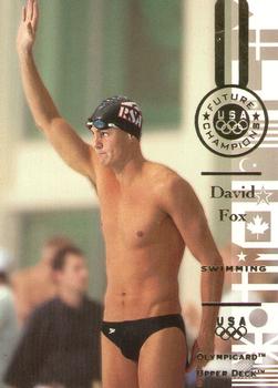 1996 Upper Deck USA Olympicards #116 David Fox Front