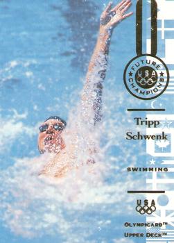 1996 Upper Deck USA Olympicards #117 Tripp Schwenk Front