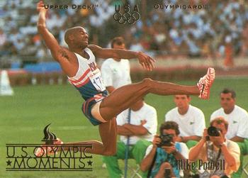 1996 Upper Deck USA Olympicards #21 Mike Powell Front