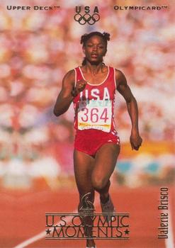 1996 Upper Deck USA Olympicards #23 Valerie Brisco Front