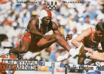 1996 Upper Deck USA Olympicards #32 Roger Kingdom Front