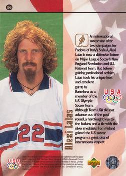 1996 Upper Deck USA Olympicards #56 Alexi Lalas Back