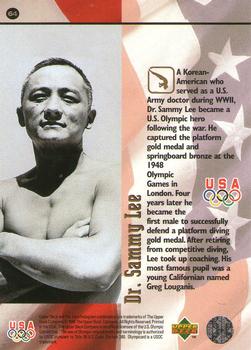 1996 Upper Deck USA Olympicards #64 Dr. Sammy Lee Back