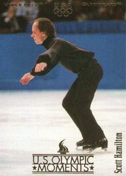 1996 Upper Deck USA Olympicards #74 Scott Hamilton Front