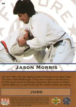 1996 Upper Deck USA Olympicards #95 Jason Morris Back