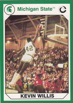 1990 Collegiate Collection Michigan State Spartans #179 Kevin Willis Front