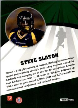 2009 Press Pass Fusion #54 Steve Slaton Back