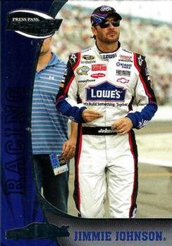 2009 Press Pass Fusion #70 Jimmie Johnson Front