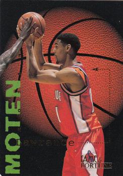 1995 Signature Rookies Fame and Fortune #25 Lawrence Moten Front