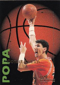 1995 Signature Rookies Fame and Fortune #30 Constantin Popa Front