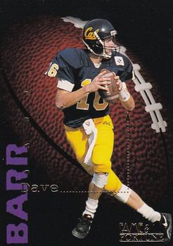 1995 Signature Rookies Fame and Fortune #51 Dave Barr Front