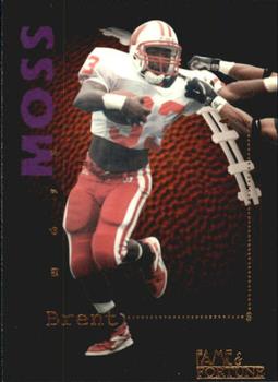 1995 Signature Rookies Fame and Fortune #79 Brent Moss Front
