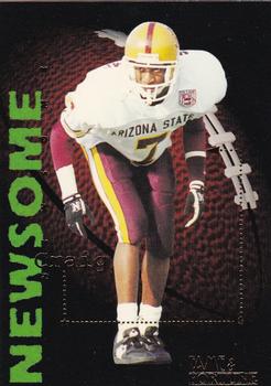 1995 Signature Rookies Fame and Fortune #80 Craig Newsome Front