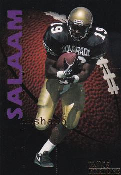 1995 Signature Rookies Fame and Fortune #82 Rashaan Salaam Front