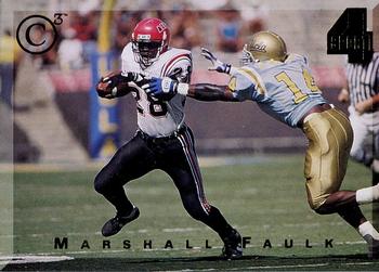 1994 Classic Four Sport - C3 Collector's Club #C1 Marshall Faulk Front