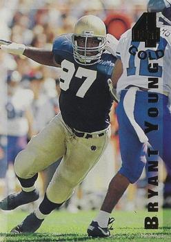 1994 Classic Four Sport - Gold #57 Bryant Young Front