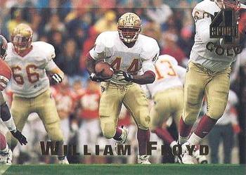 1994 Classic Four Sport - Gold #78 William Floyd Front