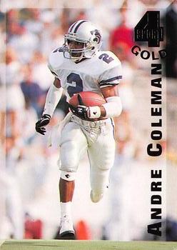 1994 Classic Four Sport - Gold #85 Andre Coleman Front