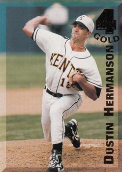 1994 Classic Four Sport - Gold #166 Dustin Hermanson Front
