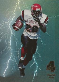 1994 Classic Four Sport - High Voltage #HV5 Marshall Faulk Front