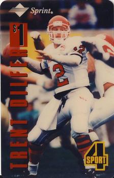 1994 Classic Four Sport - Phone Cards $1 #NNO Trent Dilfer Front