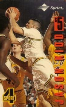 1994 Classic Four Sport - Phone Cards $5 #NNO Jason Kidd Front
