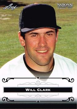 2012 Leaf National Convention #WC1 Will Clark Front