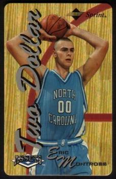 1994-95 Classic Assets - Phone Cards $2 #NNO Eric Montross Front