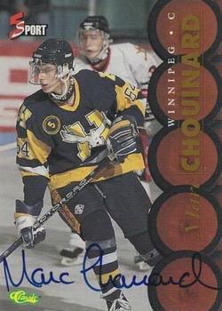 1995 Classic Five Sport - Autographs #NNO Marc Chouinard Front