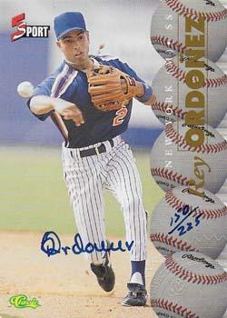 1995 Classic Five Sport - Autographs Numbered #NNO Rey Ordonez Front