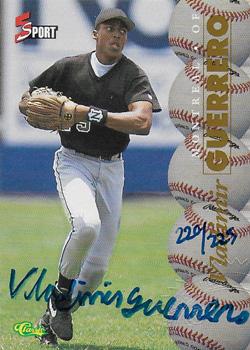 1995 Classic Five Sport - Autographs Numbered #NNO Vladimir Guerrero Front