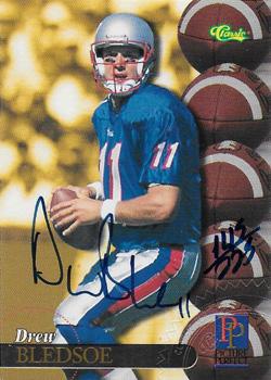 1995 Classic Five Sport - Autographs Numbered #NNO Drew Bledsoe Front