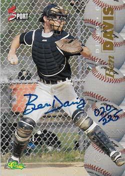 1995 Classic Five Sport - Autographs Numbered #NNO Ben Davis Front