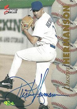 1995-96 Classic Five Sport Signings - Autographs #NNO Dustin Hermanson Front